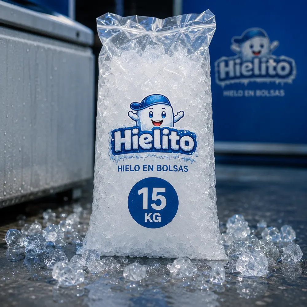 Bolsa de hielo Hielito de 2 kilos